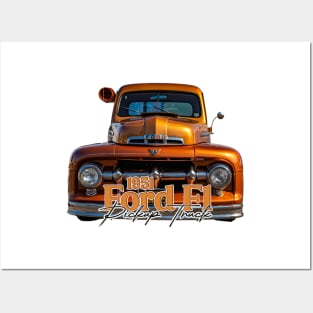 1951 Ford F1 Pickup Truck Posters and Art